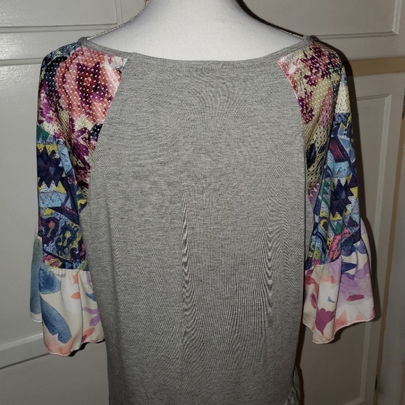 Egs by Eloges Women's Ruffle Sleeve Tunic - Picture 10 of 12